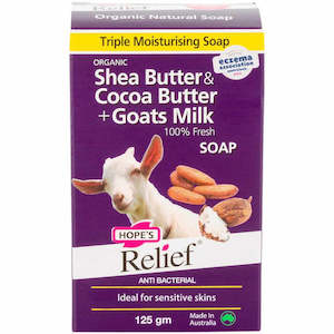 Hopes Relief Goats Milk Soap 125g