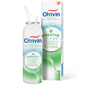 Allergy: OTRIVIN Breathe Clean Daily Nasal Cleanser 100ml