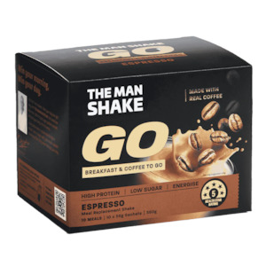 Weight Loss: The Man Shake Go - Espresso 10pk