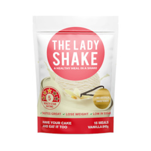 Weight Loss: The Lady Shake Vanilla 840g