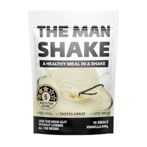 The Man Shake Vanilla 840g
