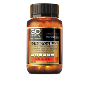 Go Healthy: Go Healthy Go Probiotic 40B HOWARU Restore