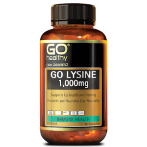 Go Healthy Go Lysine 1000mg 60 capsules