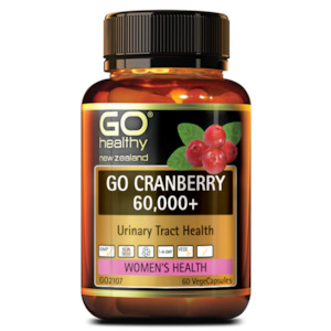 Go Healthy: Go Healthy Go Cranberry 60,000+ 60 vege capsules