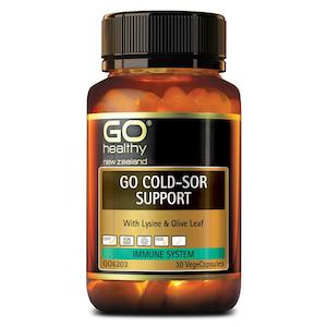 Go Healthy: Go Healthy Go Cold Sor Support 30 vege capsules