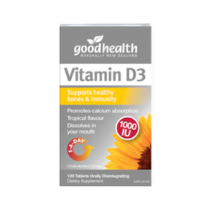 Good Health: Good Health Vitamin D3 1000iu 60 tablets