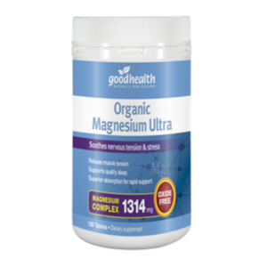 Good Health Magnesium Ultra Organic 120 tablets