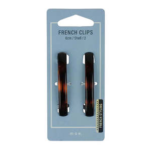 MAE 40-2100S Fr. Clip 6cm Shell 2pk