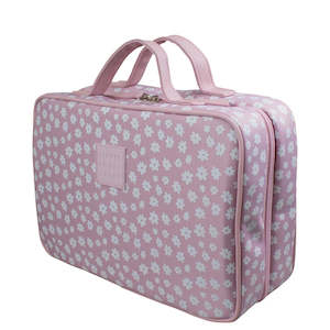 Skin Care: TLCT-160MPD Mauve Petite Daisy Hang Wash Bag
