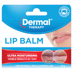 Skin Care: DERMAL THERAPY Lip Balm Tube 10g