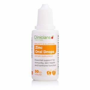 Clinicians Zinc Oral Drops 1mg 30mL