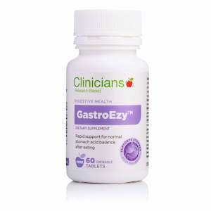 Clinicians: Clinicians Gastroezy Chewable Tablets 60s