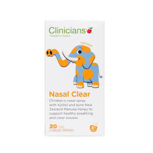 Clinicians Kids Nasal Clear Spray 20mL
