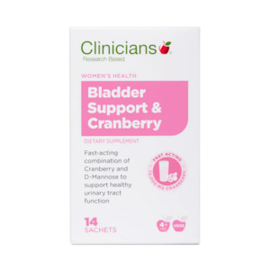 Clinicians: Clinicians Bladder Support & Cranberry 14's
