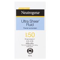 Sun Smart: NEUTRO Ult Shr Face Fluid SPF50 40ml