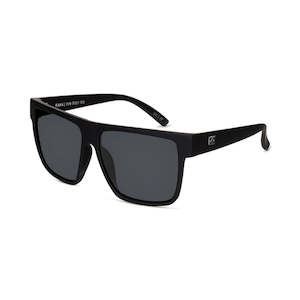 Wollumbin Iluka Mens Sun Glasses Black/Smoke