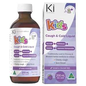 School Wellness: Ki Cough & Cold Liq Kids 200ml