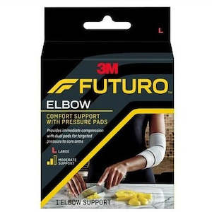 Futuro: Futuro Comfort Elbow Support + Pressure Pads