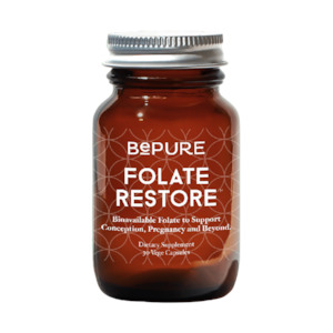 Be Pure: BePure Folate Restore Capsules 30s