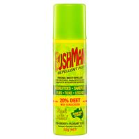 Spring Essentials: BUSHMAN Plus Aerosol 20% Deet 50g