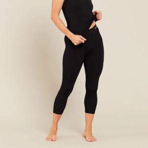 Boody: BOODY 3/4 Legging Black XL