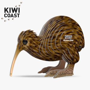 Eugy By Dodoland: Dodoland Animals-Brown Kiwi
