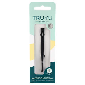 Cup Week And Ball Season: TRUYU 10-1001 Square Tip Tweez. Blk