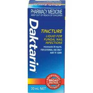 Skincare Treatments Antifungal Treatments: Daktarin Tincture for Fungal Nail Infections 30ml