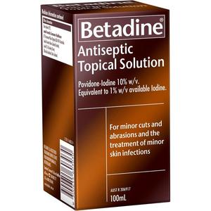 Betadine Antiseptic Topical Solution 100ml
