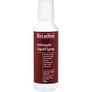 Betadine: Betadine Antiseptic Liquid Spray 75ml