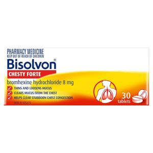 Bisolvon Chesty Forte Tablets 30s