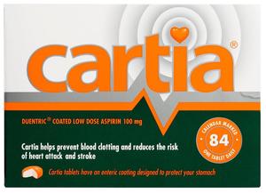 Cartia Tablets 84s