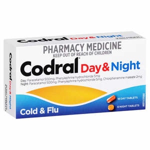 Codral: Codral Day & Night Cold & Flu Tablets 24s