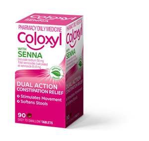 Coloxyl With Senna Tablets 90s