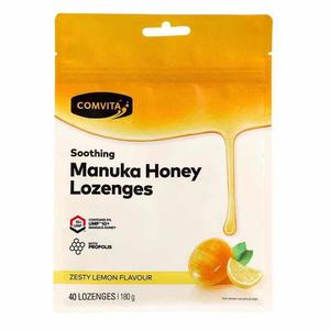 Comvita Manuka Honey Lozenges Lemon & Honey 40pk