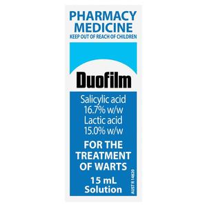 Duofilm Solution Wart Treatment 15ml