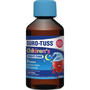 Duro Tuss: Duro-Tuss Children's Liquid Night-Time Strawberry 200ml