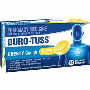 Duro-Tuss Chesty Cough Lozenges Lemon 24s