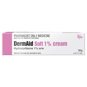 Ego: DermAid Soft Cream 1% 30g (Pharmacist Only Medicine)