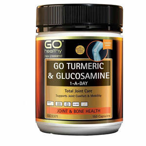 Go Healthy: GO Healthy GO Turmeric & Glucosamine 1-A-Day Capsules 150s
