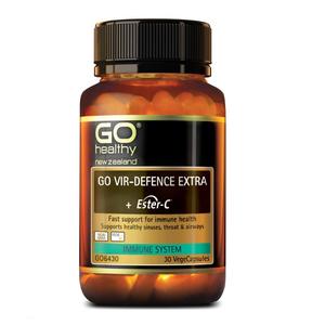 Go Healthy: GO Healthy GO Vir-Defence Extra + Ester-C Vege Capsules 30s