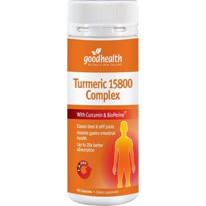 Good Health Turmeric 15800 Capsules 90s