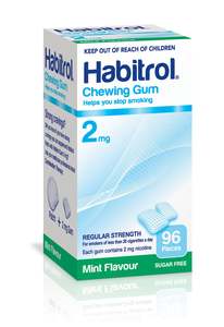 Habitrol Gum Mint 2mg 96pk