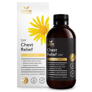 Harker Herbals: Harker Herbals Chest Relief Day Liquid 200ml