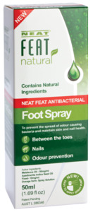 Neat Feat: Neat Feat Nat Antibacterial Foot Spray 50ml