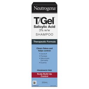 Neutrogena: Neutrogena T Gel Salicylic Acid Shampoo 200ml