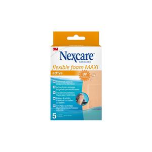Nexcare Active Flexible Foam Maxi Plaster 5s