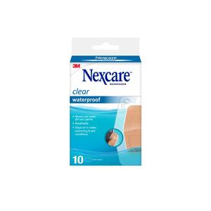 Nexcare: Nexcare Clear Waterproof Large 10pk
