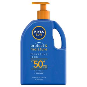 Nivea: Nivea Sun Protect & Moisture Lotion SPF50 1L