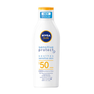 Nivea: Nivea Sun Sensitive Lotion SPF50 200ml